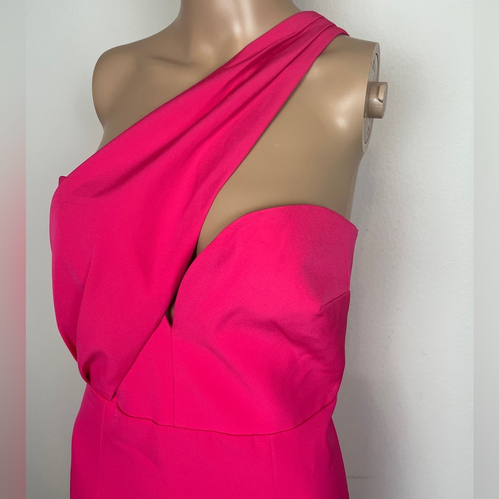 NWT Bardot Hot Candy Pink Lorella Midi Dress
